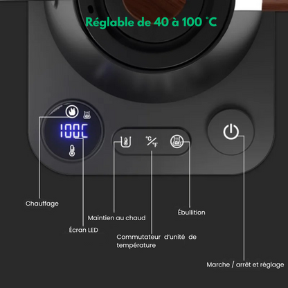 Stera™ - La Bouilloire Réglable 100% Inox