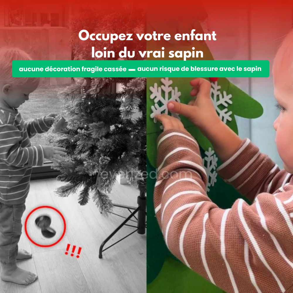 TreeTots™ - Sapin De Noël En Feutrine Pour Enfant