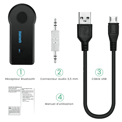 AutoLink™ - Adaptateur Bluetooth avec Micro Intégré