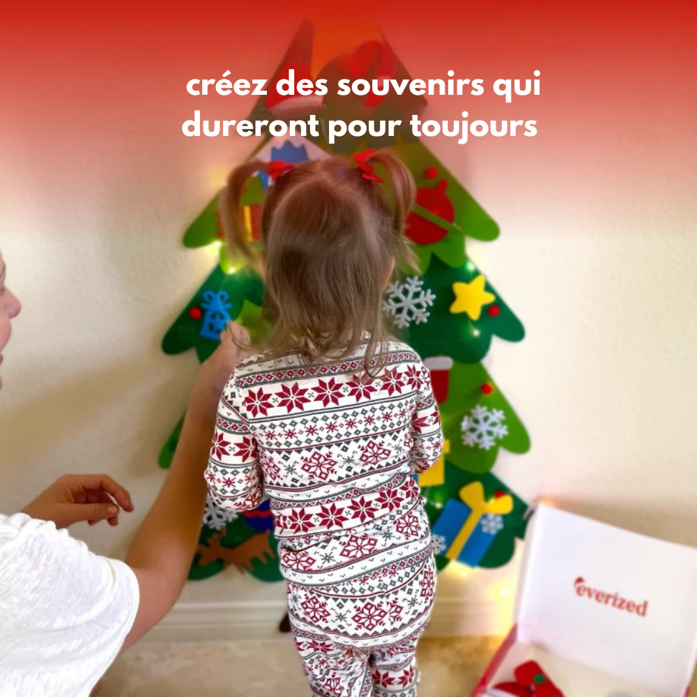 TreeTots™ - Sapin De Noël En Feutrine Pour Enfant
