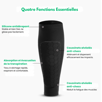 SkiFlex™ - Protège-Tibias De Ski