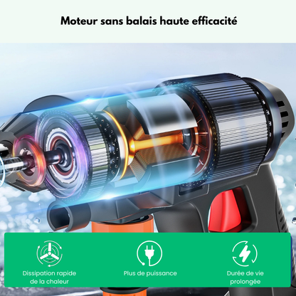 CleanShot™ - Pistolet Nettoyeur Haute Pression Sans Fil