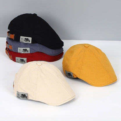Angiales - Béret Homme en Coton Ajustable