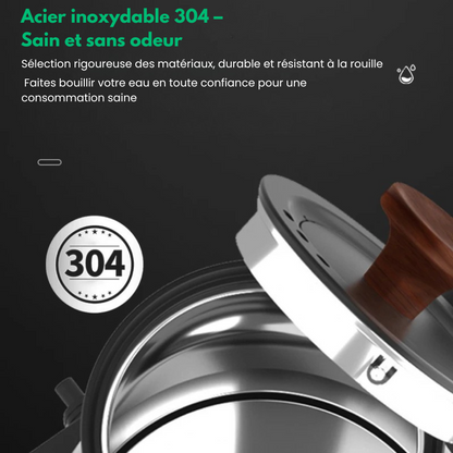 Stera™ - La Bouilloire Réglable 100% Inox