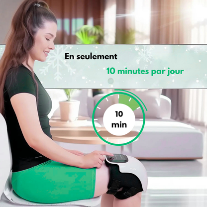 Theramure™ - Thérapie Genou Par Lumière Rouge, Chaleur Et Massage