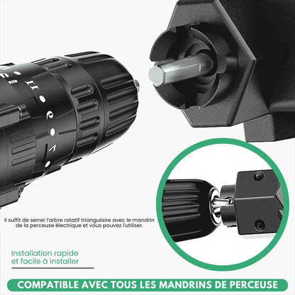 CraftSaw™ - Transformez Votre Perceuse en Tronçonneuse