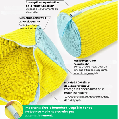 WashBag™ - Sac De Lavage Pour Chaussures En Machine