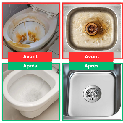 EcoRock™ - Nettoyant Naturel Anti-Calcaire Et Taches