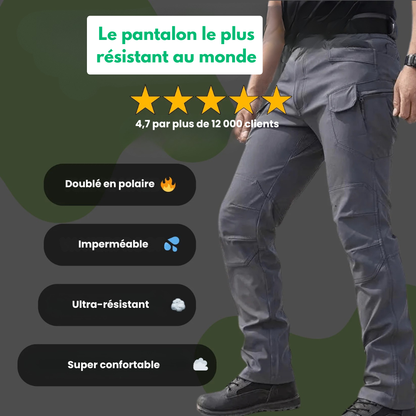 ThermoFlex™ - Pantalon De Travail Imperméable Doublé Polaire