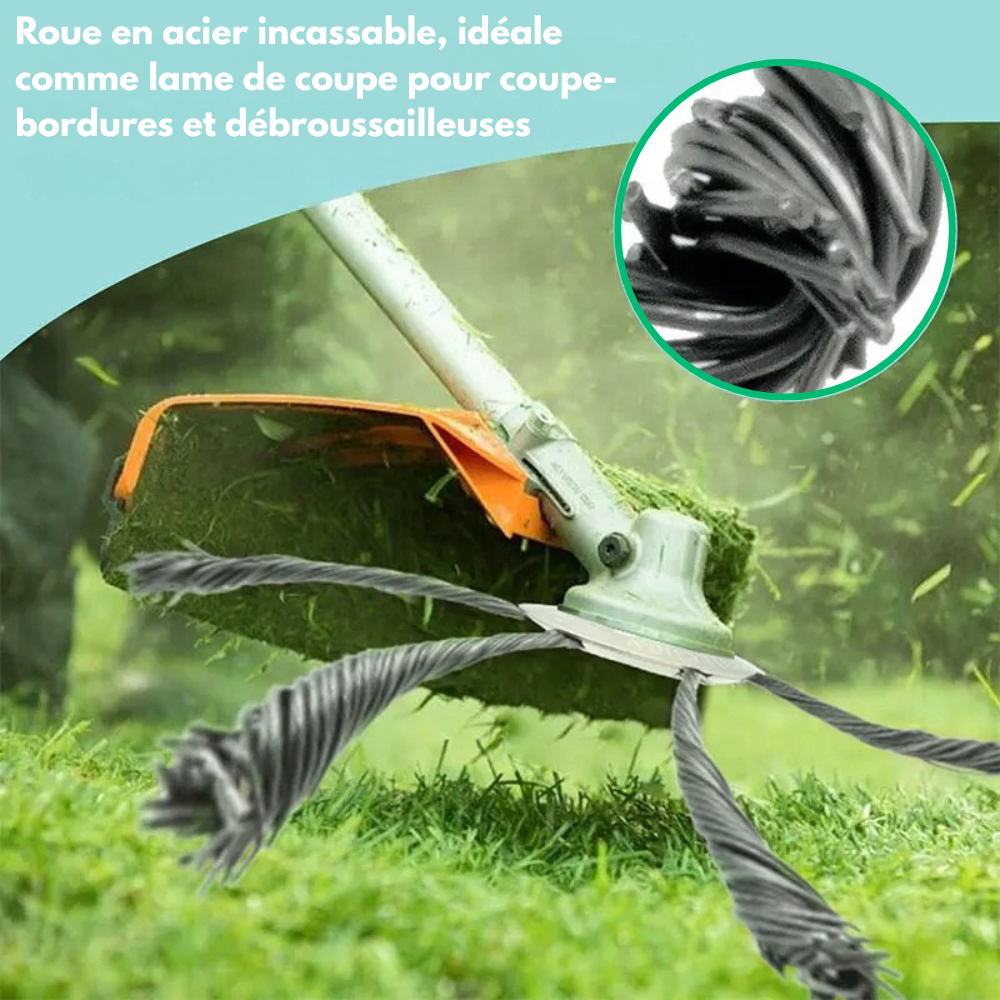 Blade™ - Tête De Débroussailleuse En Fil Acier