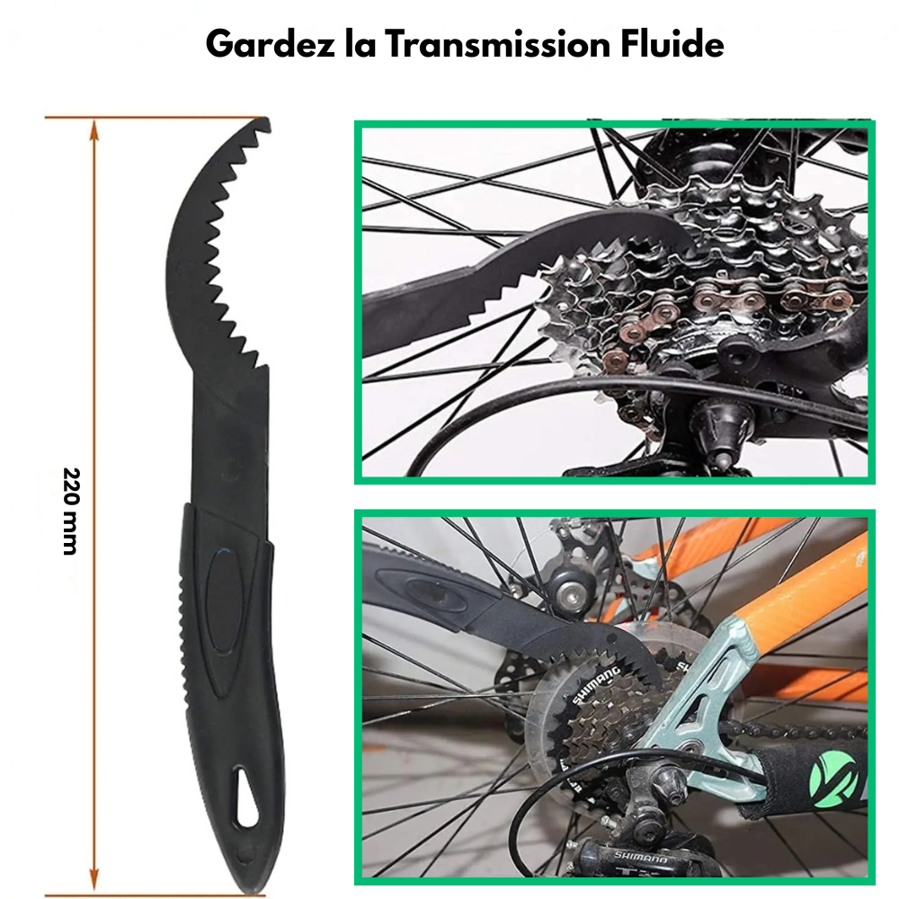 BikeBrush™ - Kit De Nettoyage Pour Chaine Vélo