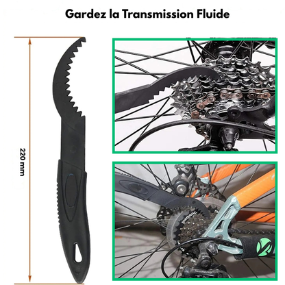 BikeBrush™ - Kit De Nettoyage Pour Chaine Vélo