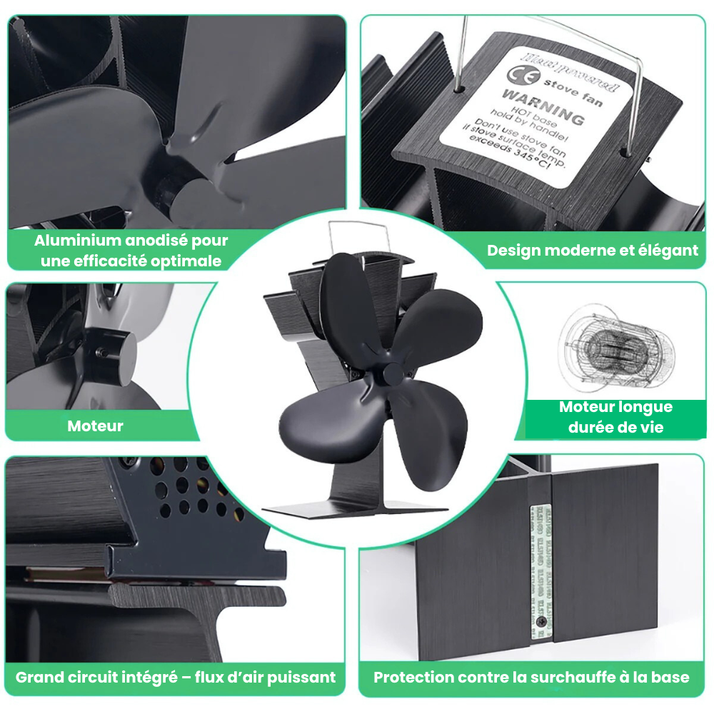 Thermo™ - Diffuseur De Chaleur Pour Poêle