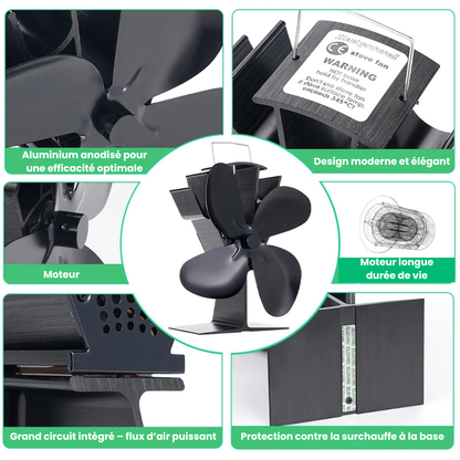 Thermo™ - Diffuseur De Chaleur Pour Poêle