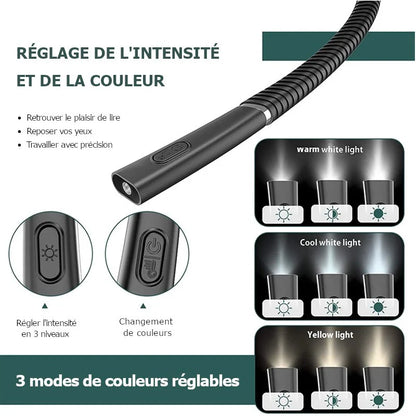 LumiFlex™ - Lampe de lecture flexible