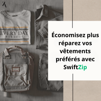 SwiftZip™ - Kit réparation fermeture éclair