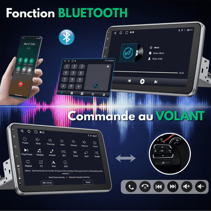 EvoPlay™ - CarPlay Autoradio Universel Bluetooth