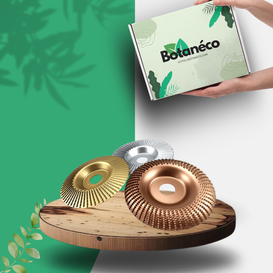 Disqueo™ - Kit De Disques Ponçage Et Sculpture Bois