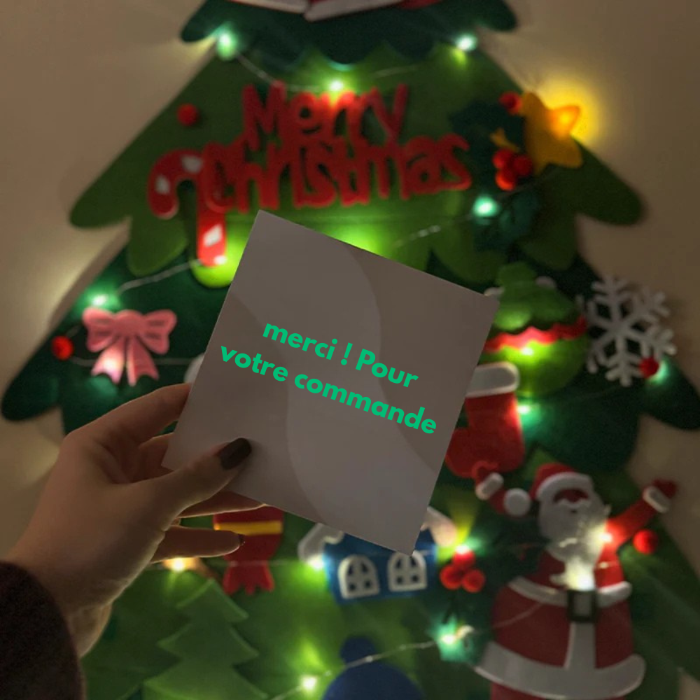 TreeTots™ - Sapin De Noël En Feutrine Pour Enfant