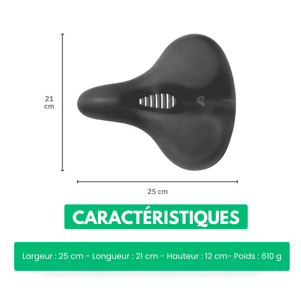 AlpenRide™ – Selle Ergonomique pour Cyclistes