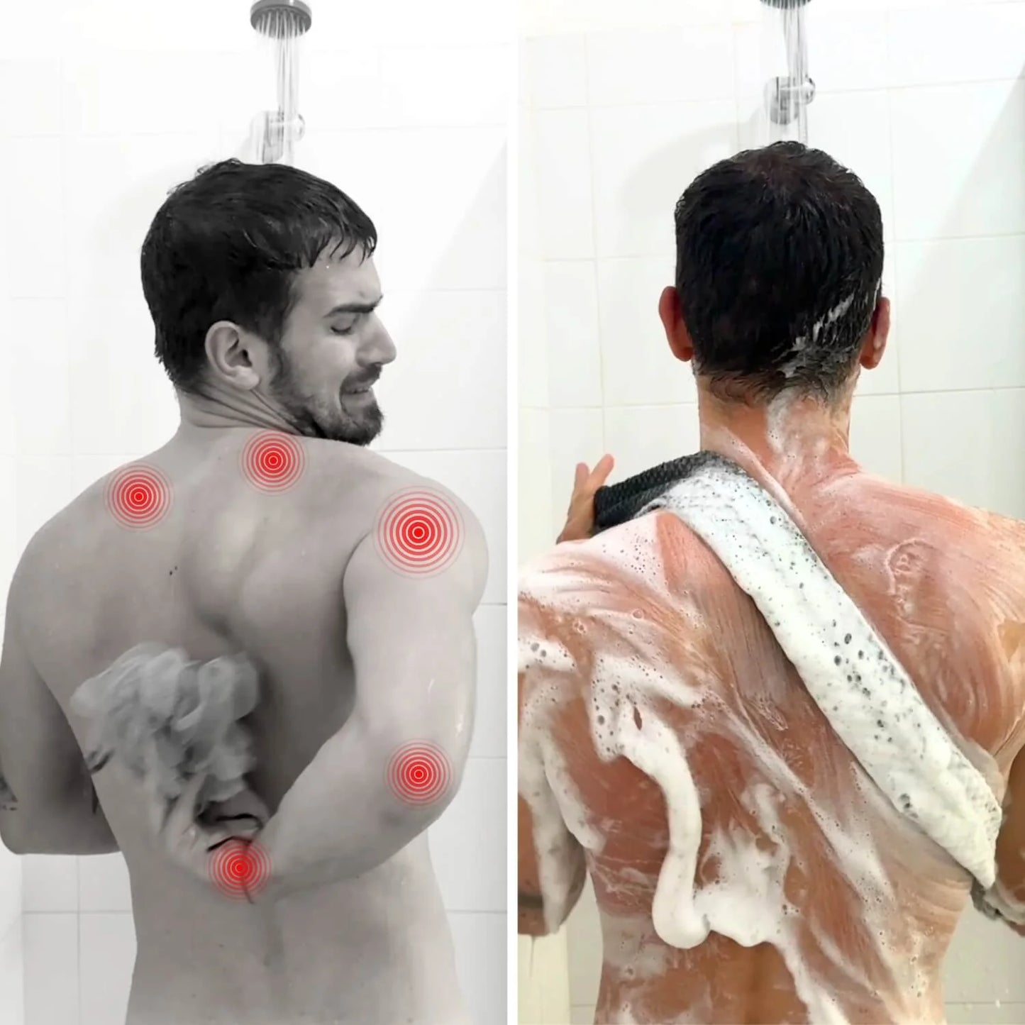 PurePeel™ - Serviette De Douche Exfoliante Antibactérienne