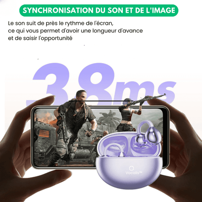 Vocalis™ - Écouteurs Bluetooth Clip-On