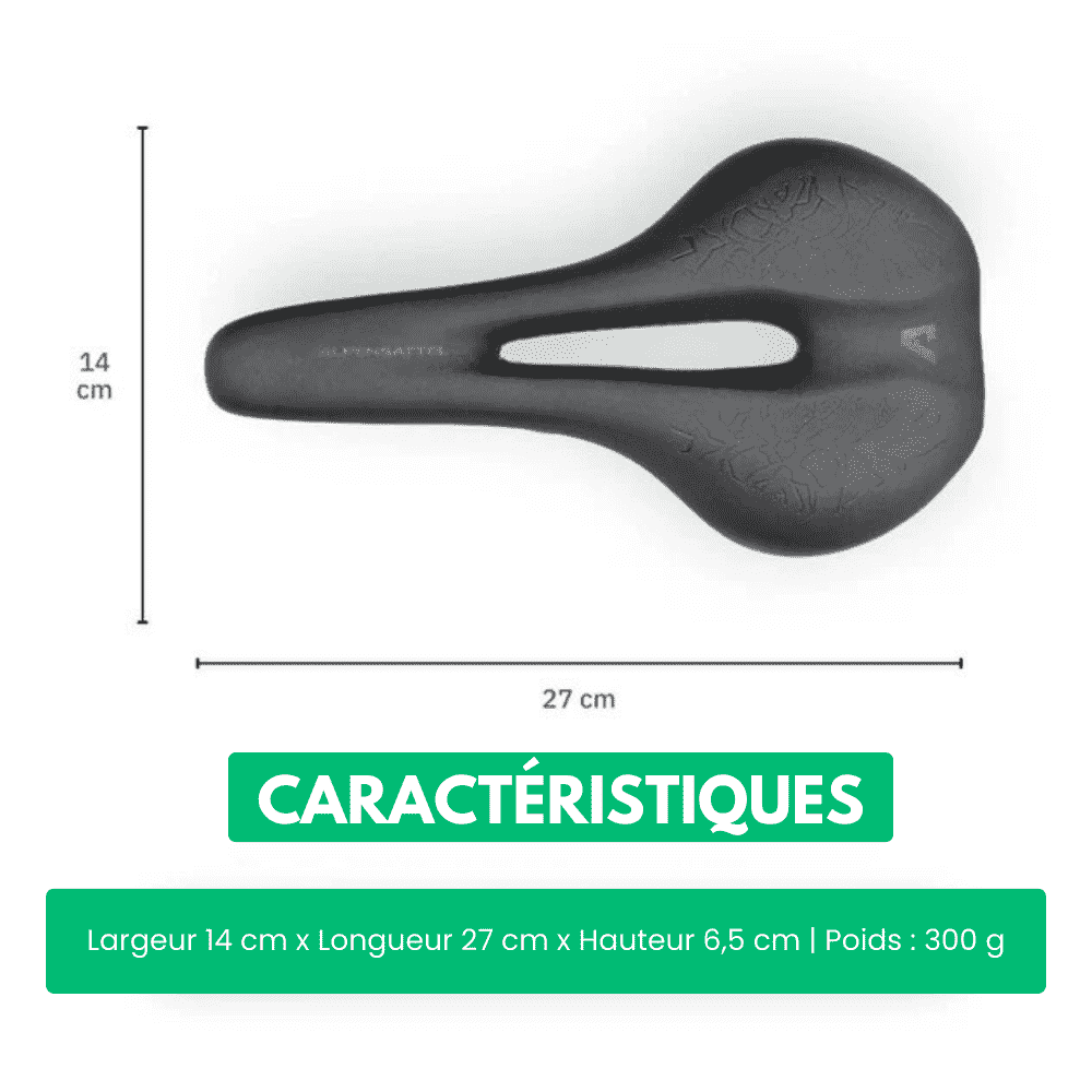 AlpenRide™ – Selle Ergonomique pour Cyclistes