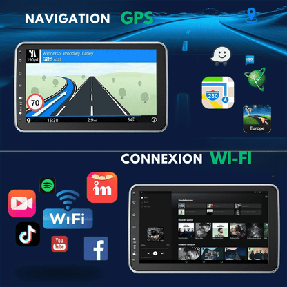 EvoPlay™ - CarPlay Autoradio Universel Bluetooth