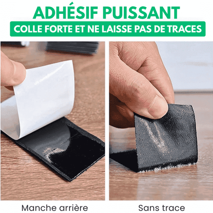 GripFix™ - Bandes Adhésives Double Face Velcro