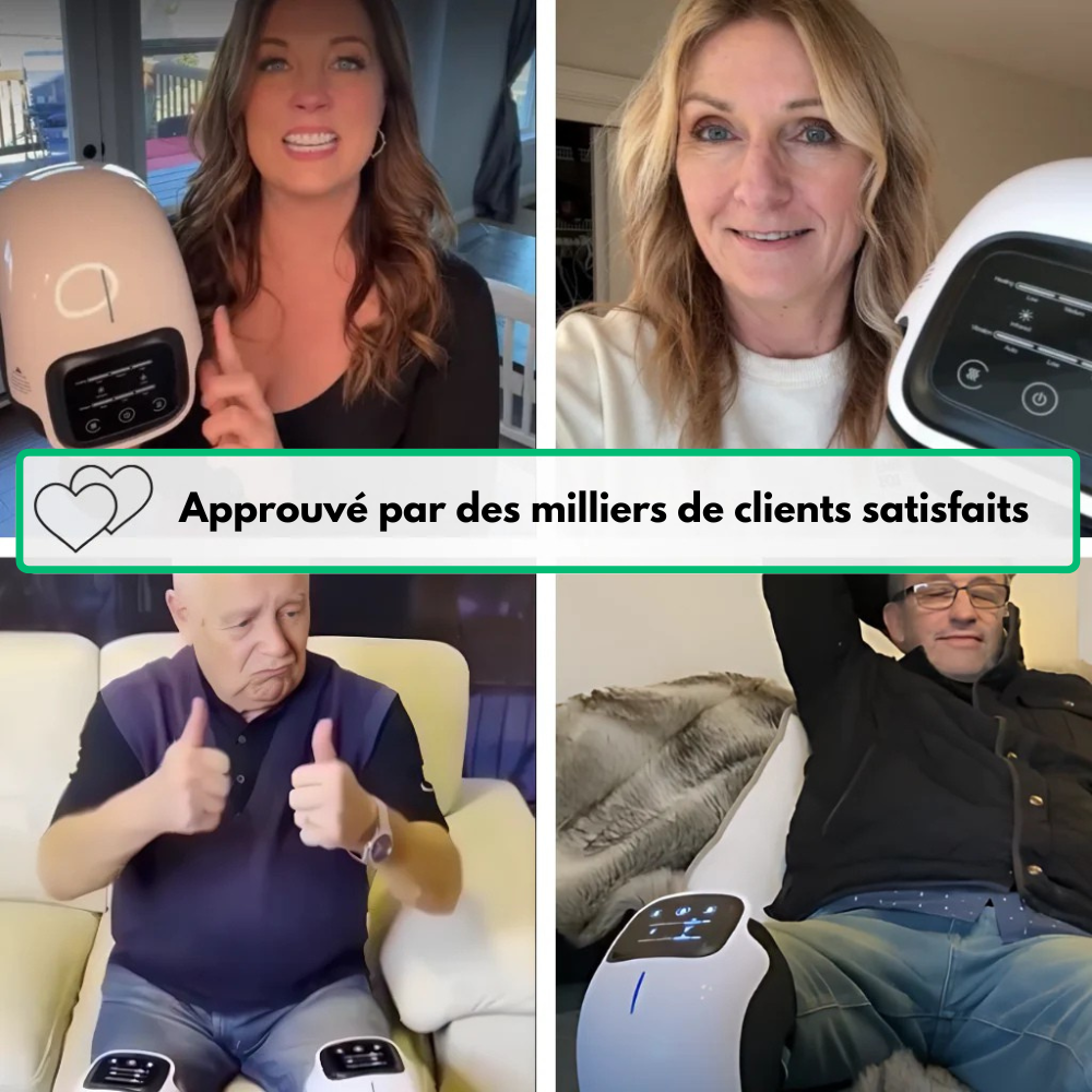 Theramure™ - Thérapie Genou Par Lumière Rouge, Chaleur Et Massage
