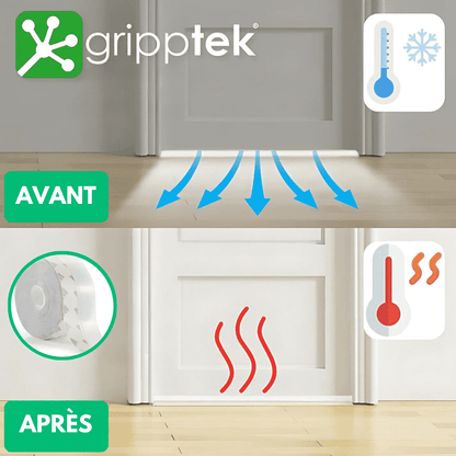 GrippTek™ - Ruban anti-courant d’air auto-adhésif