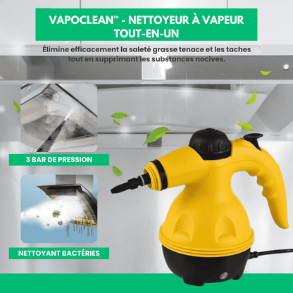 VapoClean™ - Nettoyeur à vapeur tout-en-un