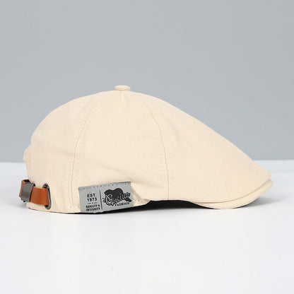 Angiales - Béret Homme en Coton Ajustable