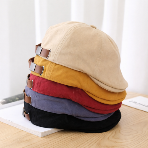 Angiales - Béret Homme en Coton Ajustable