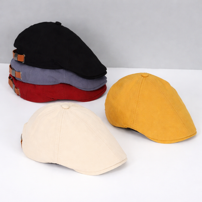 Angiales - Béret Homme en Coton Ajustable