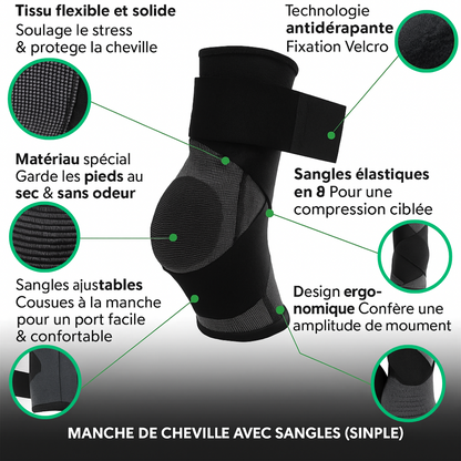 Podalux™ - Maintien Confort pour Talons et Cheville