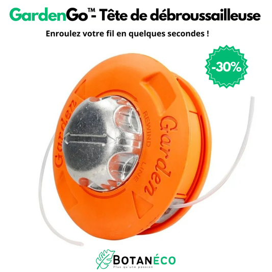 GardenGo™ - Tête de débrousailleuse universelle