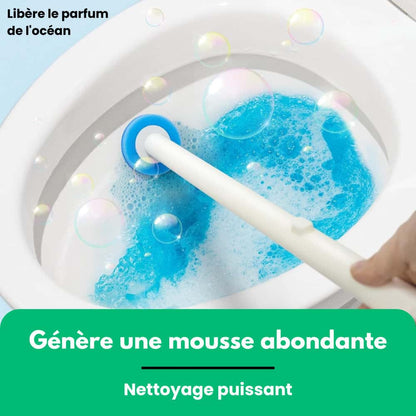 FlushBross™ - Brosse WC Jetable avec Recharges