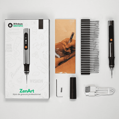 ZenArt™ - Stylo à graver professionnel