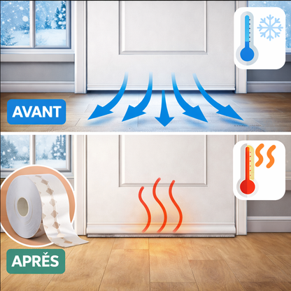 GrippTek™ - Ruban anti-courant d’air auto-adhésif