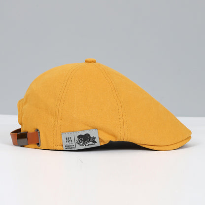 Angiales - Béret Homme en Coton Ajustable