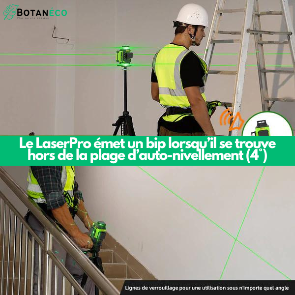 LaserPro™ - Niveau laser à nivellement automatique