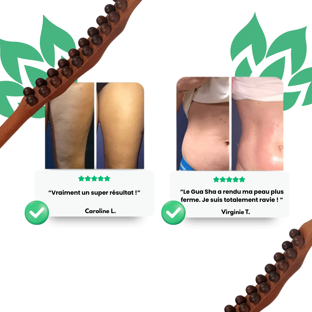 Madera™ - Bâton Gua Sha Massage En Bois