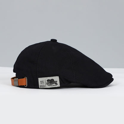 Angiales - Béret Homme en Coton Ajustable