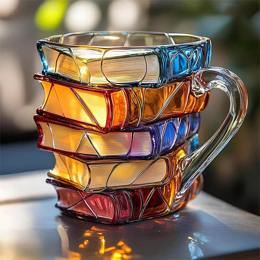 TomeTasse™ - Un mug 3D qui fait briller votre bibliothèque
