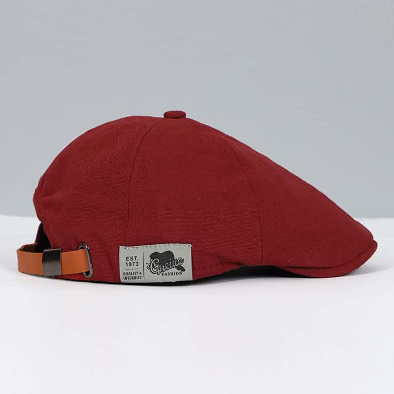 Angiales - Béret Homme en Coton Ajustable