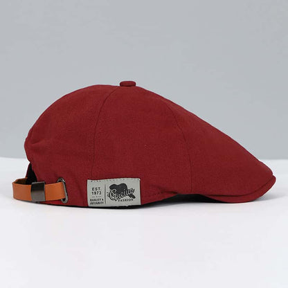 Angiales - Béret Homme en Coton Ajustable
