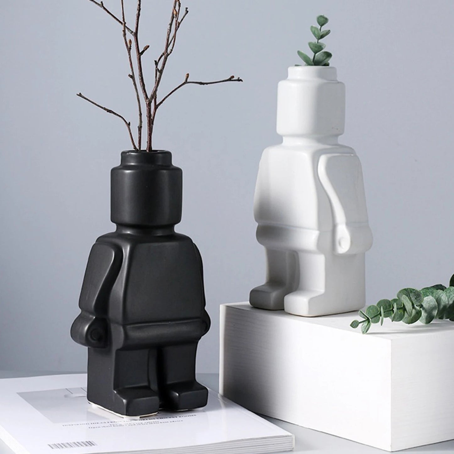 BrickStyle™ - Vase à Fleur Lego