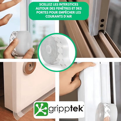 GrippTek™ - Ruban anti-courant d’air auto-adhésif